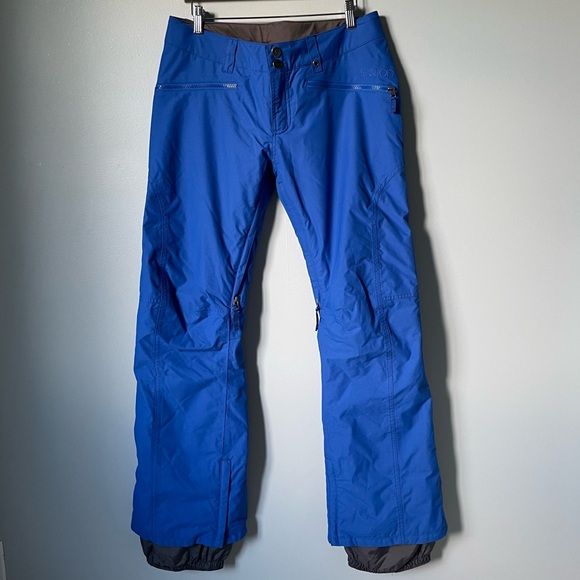 Burton Dryride Women's Blue Snow Pants Size Medium - Picture 1 of 11